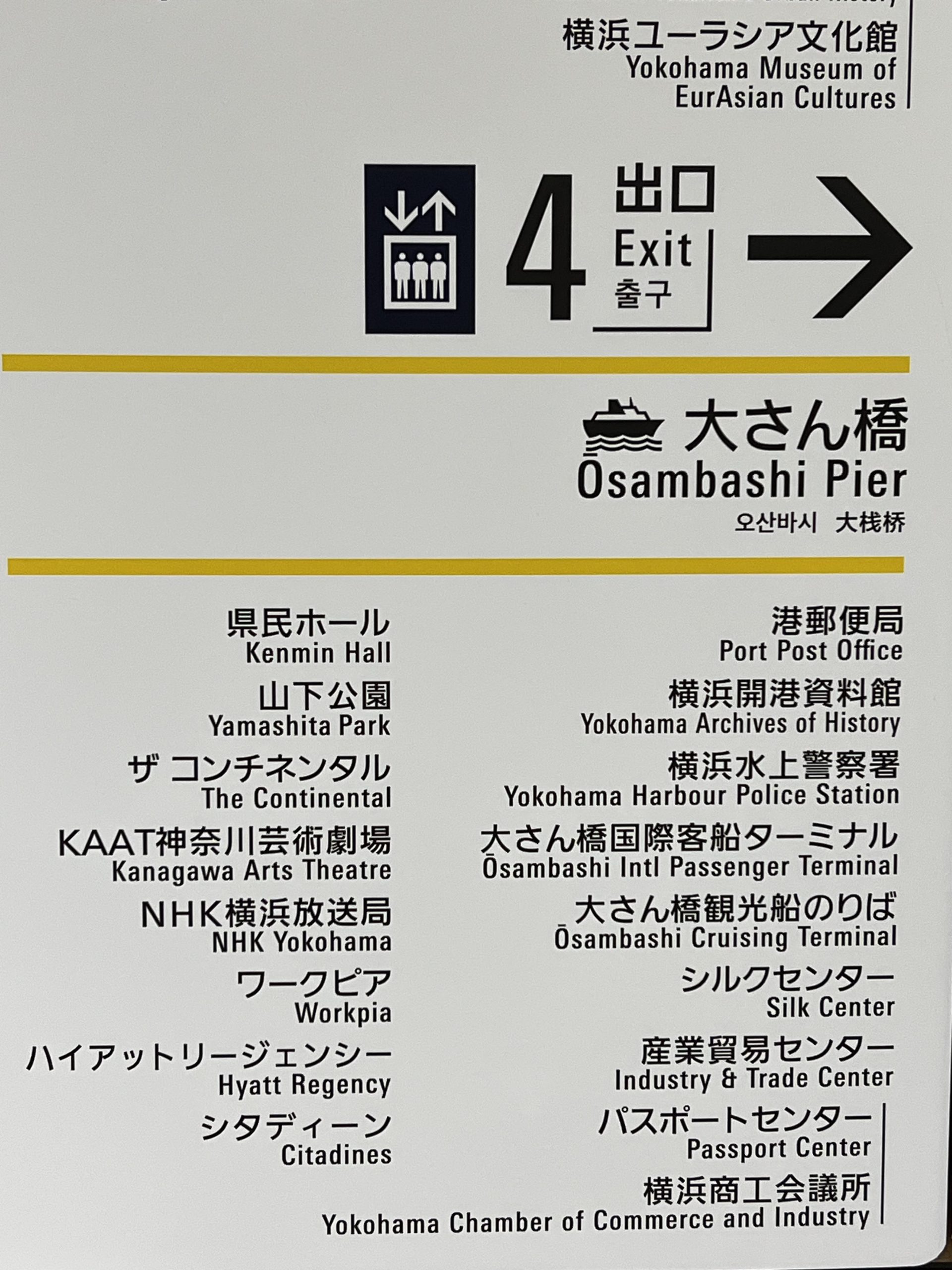 改札を出たら右に曲がり、４番出口に向かってください。改札を出てから、４番出口までは少し距離がありますが、まっすぐ進んでください。